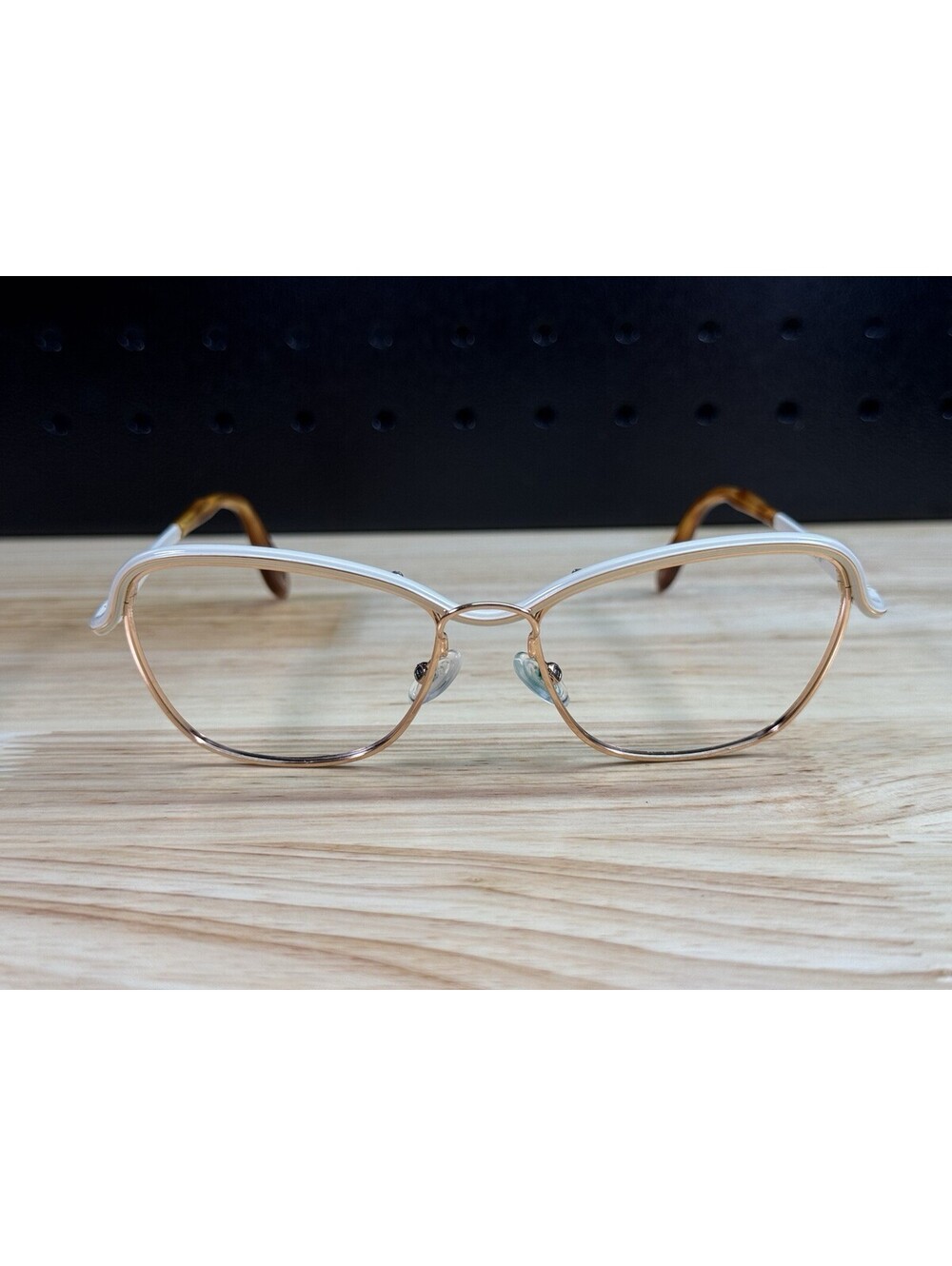 RARE Givenchy GV0034 J10 Rose Gold Cat Eye Butterfly Eyeglass Frames 53[]16-140